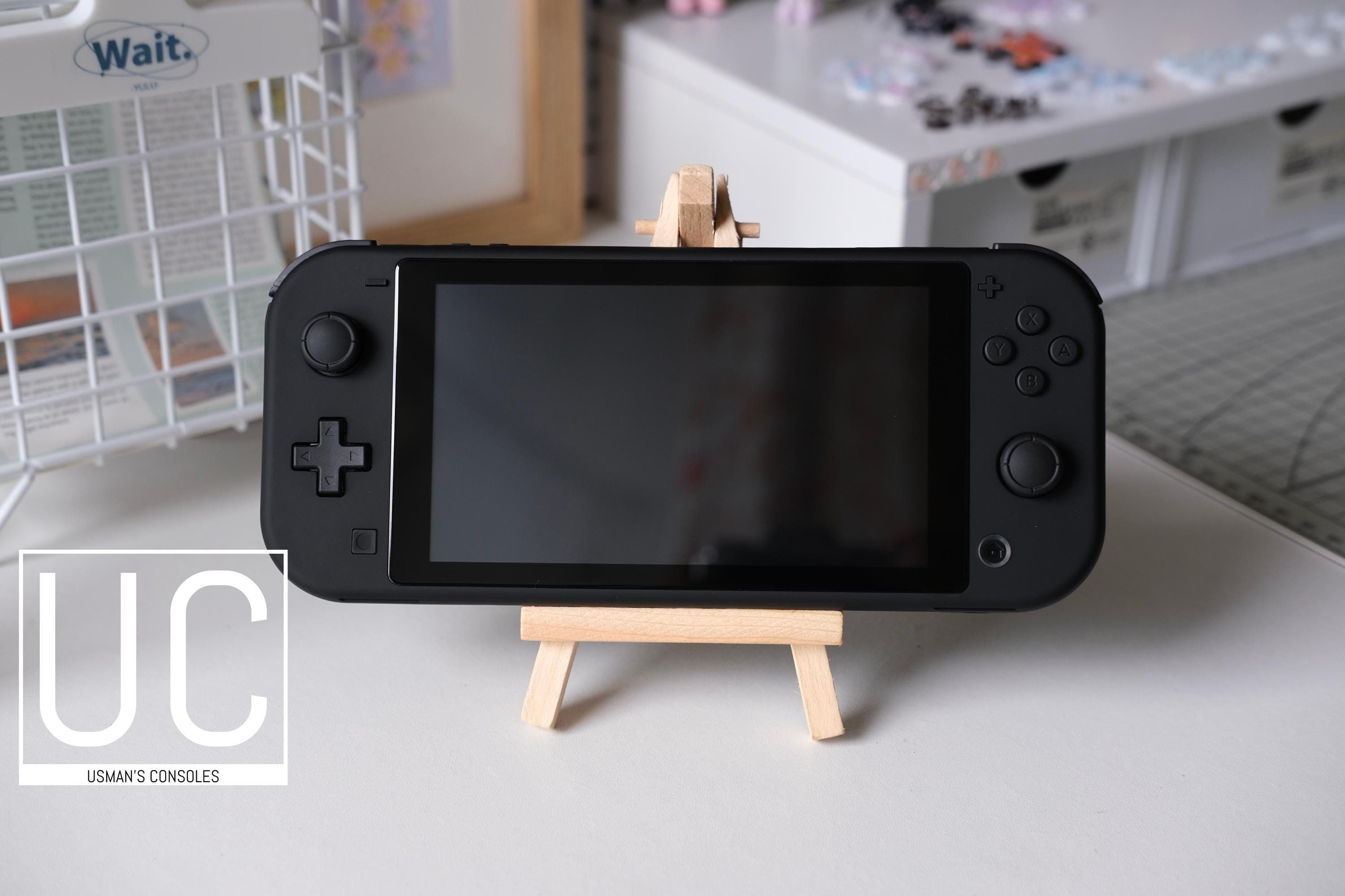 Custom Switch Lite Blacked Out Stealth Nintendo Switch Console