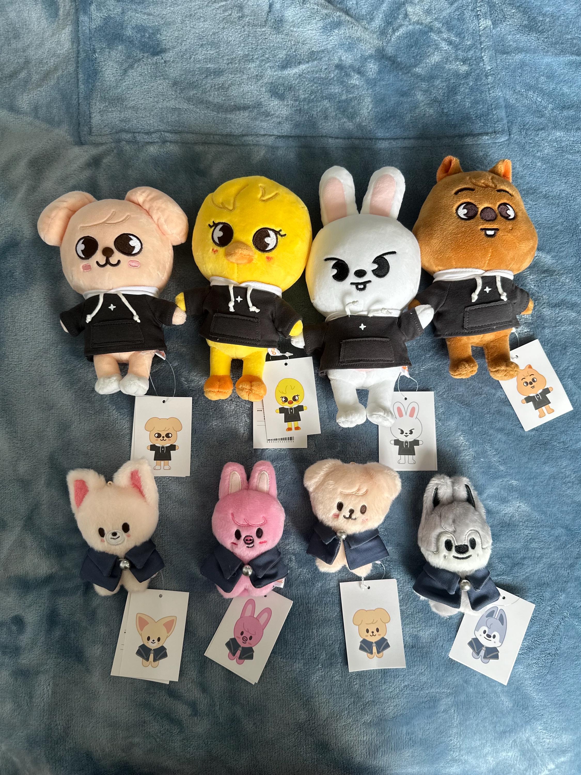Official SKZOO Magic School Straykids Plushies 10cm or 21cm Puppy