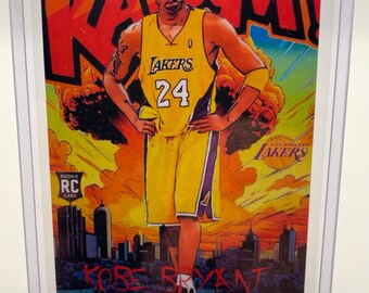 Kobe Bryant Custom Art Trading Card **buy 2 Get 1 FREE** - Etsy