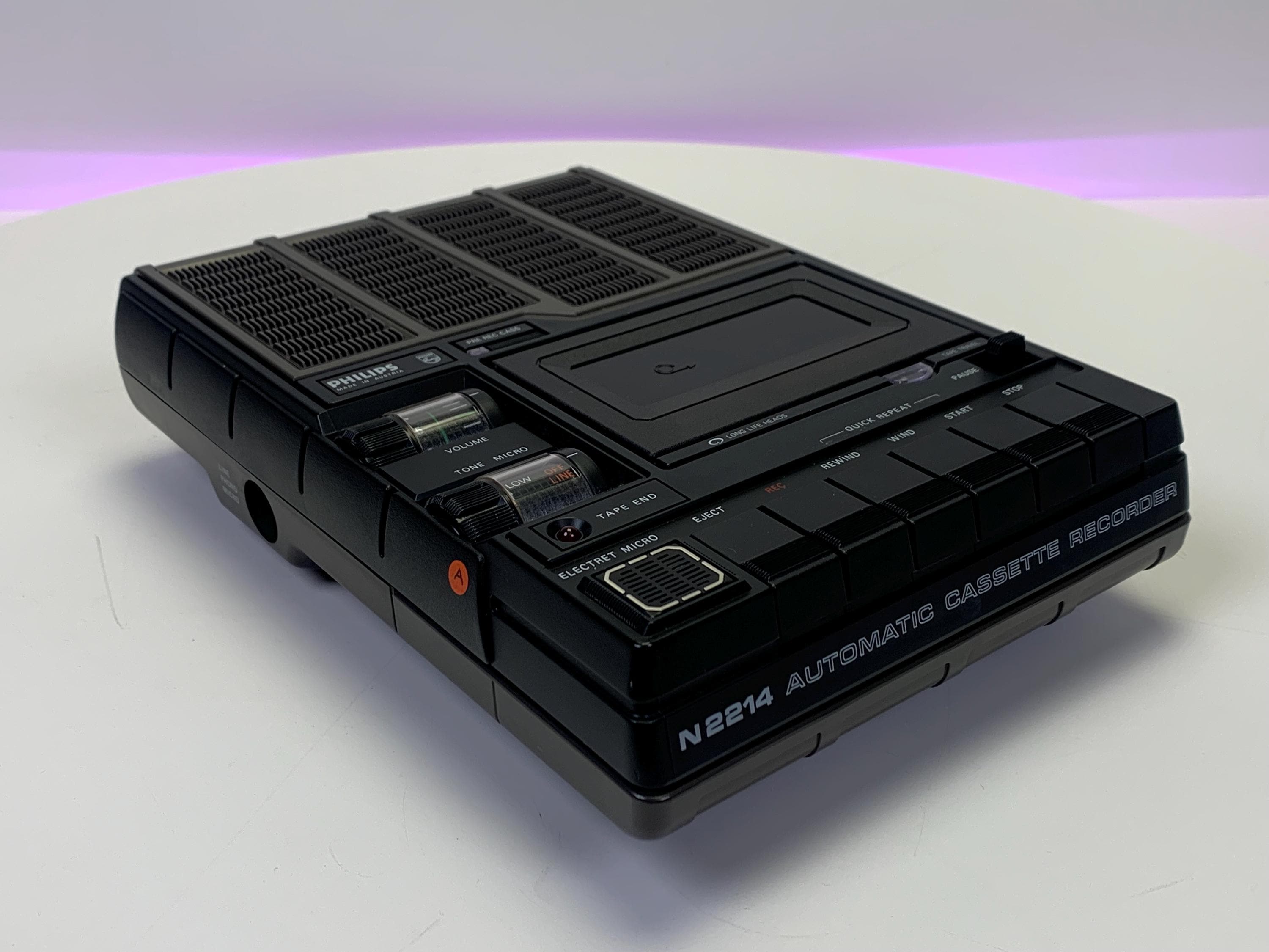 Vintage Philips N2214 Automatic Cassette Recorder – Vintage Tape