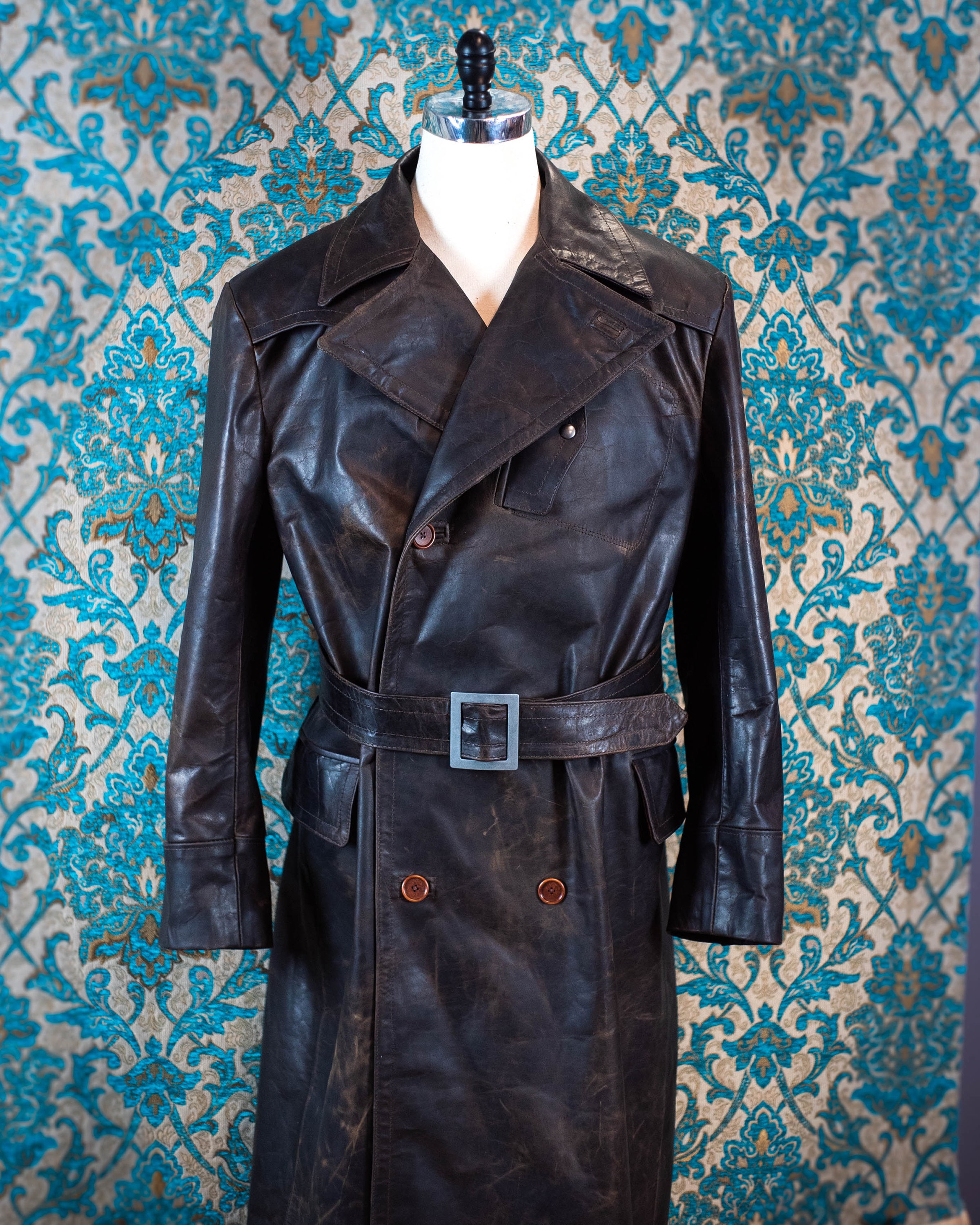 Horsehide Aviator Coat---wwi Style - Etsy