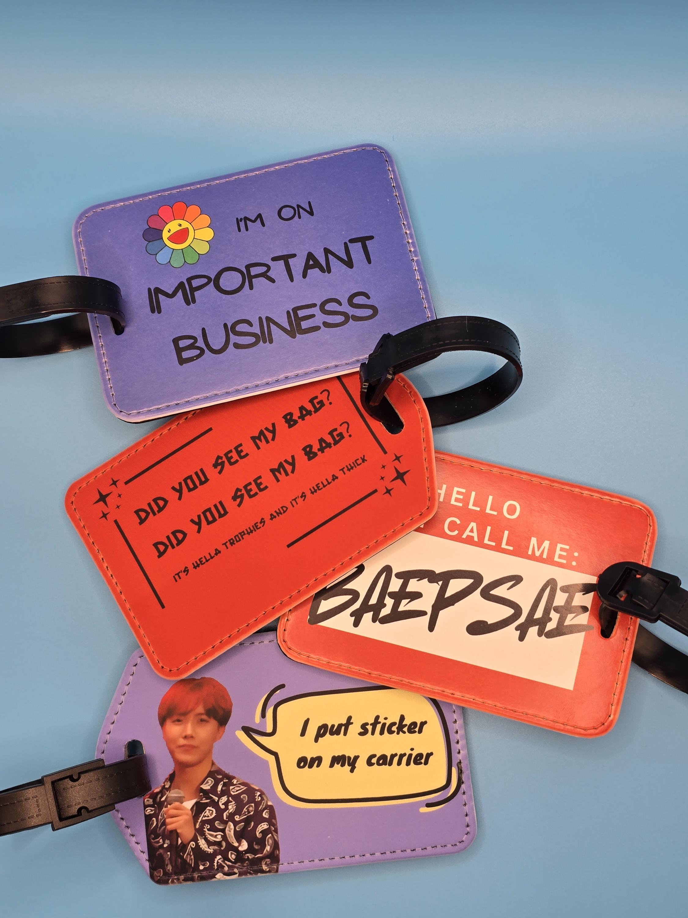 Bts Luggage Tags - Etsy