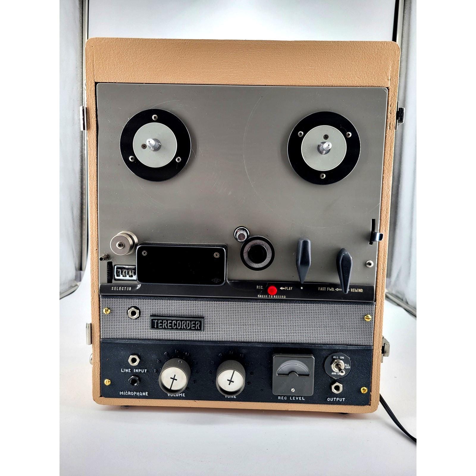 RARE MCM Collectable Akai Terecorder Deluxe Reel-to-reel