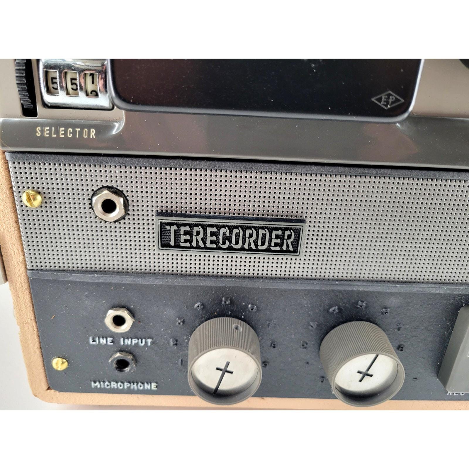 RARE MCM Collectable Akai Terecorder Deluxe Reel-to-reel