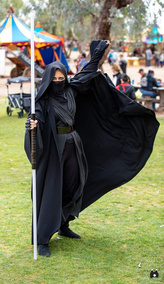 Mantello in pile da cavaliere Jedi: mantello da Signore dei Sith