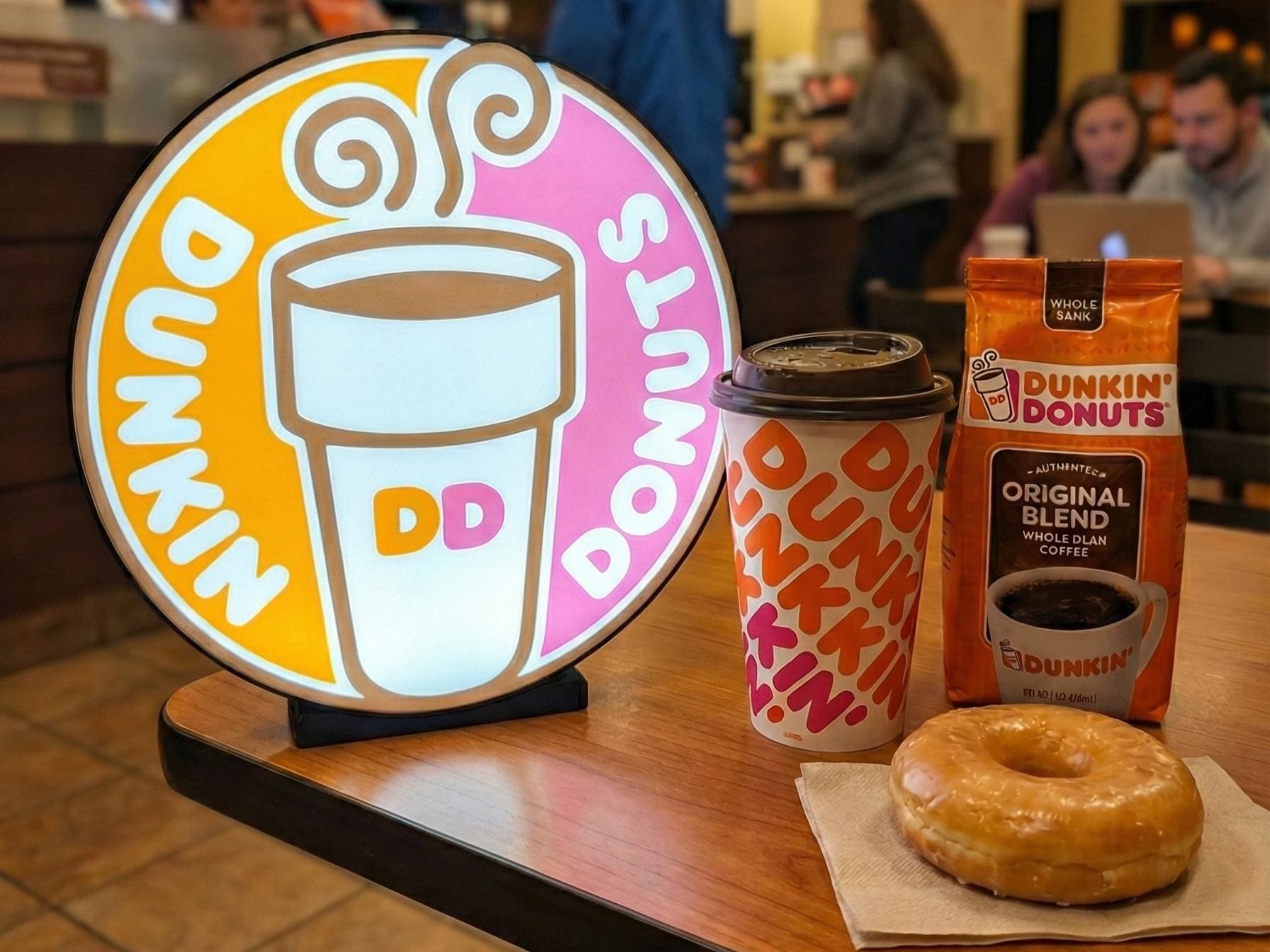 Dunkin Donuts Neon Sign - Etsy