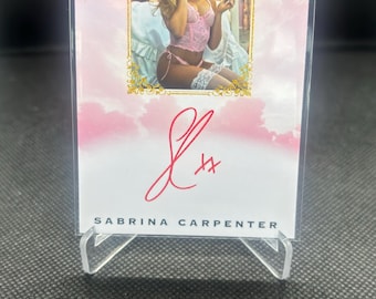 Sabrina Carpenter Pop Music Trading Card - Etsy