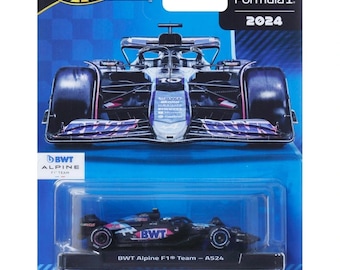 Hot Wheels Premium 2024 Formula 1 Diecast Cars BWT Alpine F1 Team