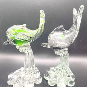 Murano Glass Dolphin - Etsy