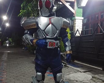 手作り仮面ライダーウィザードコスプレ衣装：フルアーマースーツ