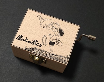 崖の上のポニョ】あやつりオルゴール 箱あり 未使用 希少 崖の上の