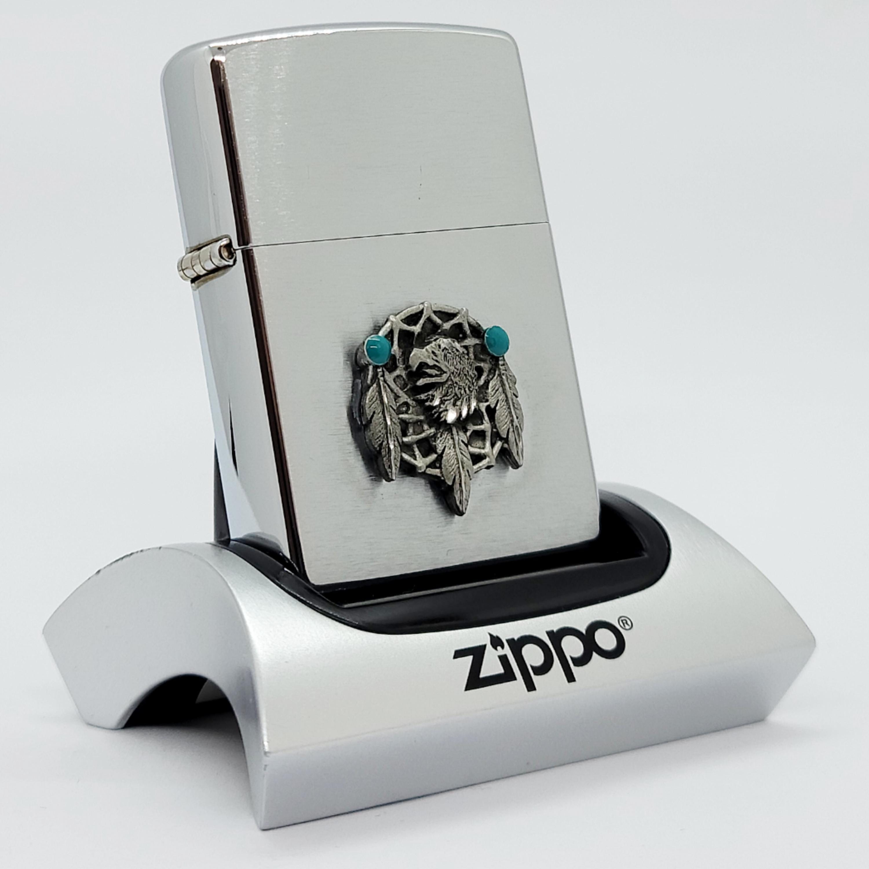 Vintage 2000 Zippo Lighter – Dreamcatcher With Eagle Head