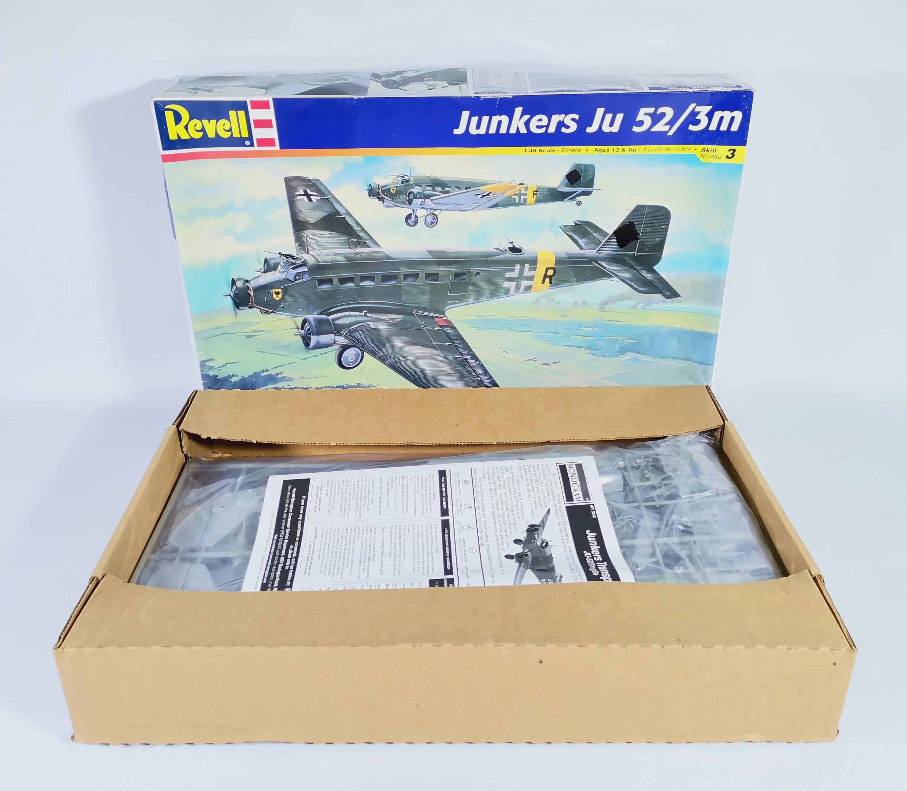 1/48 Scale Revell Junkers Ju 52/ 3M #85-5612 - Etsy