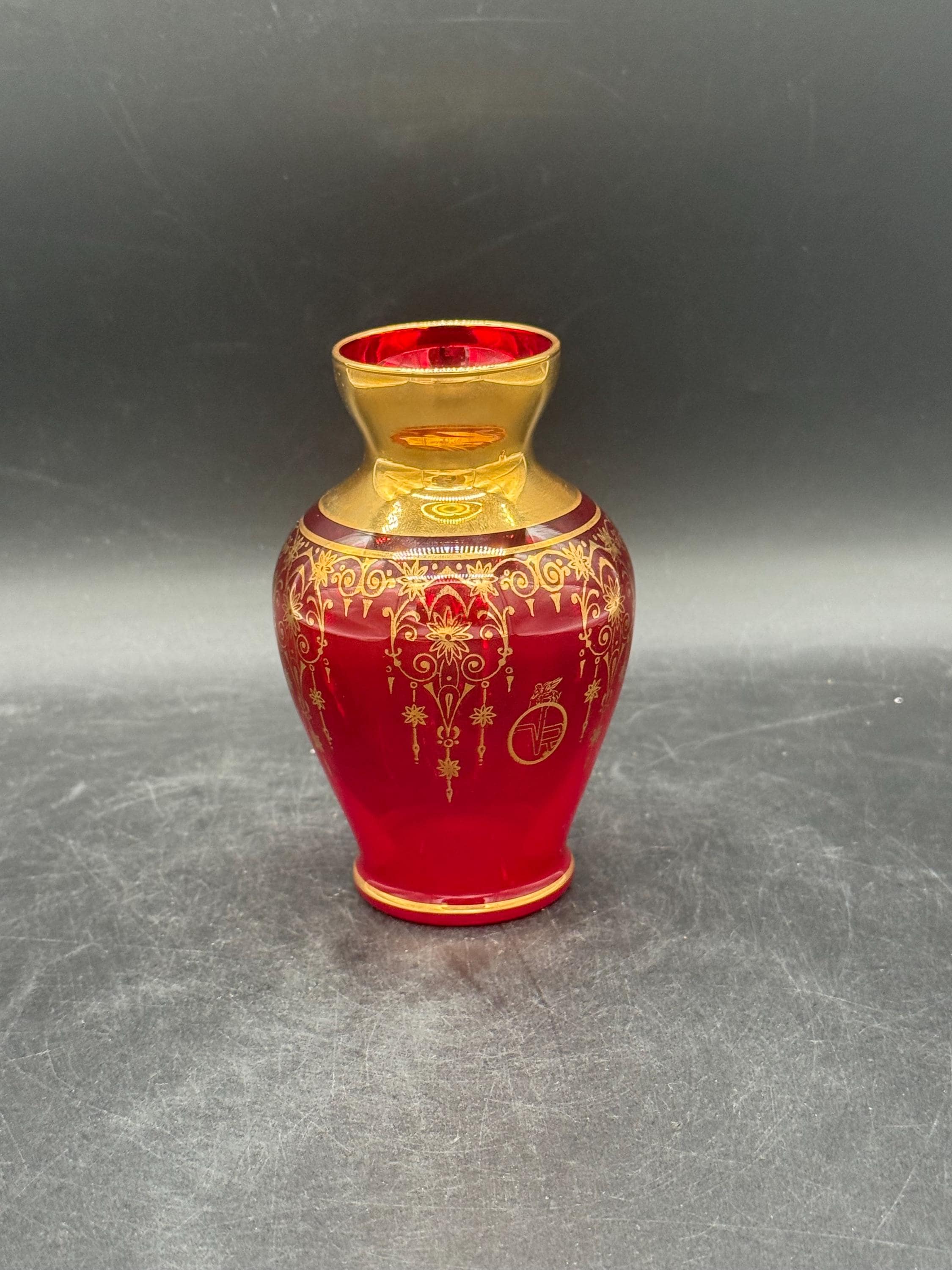 Murano vase gold - Etsy 日本