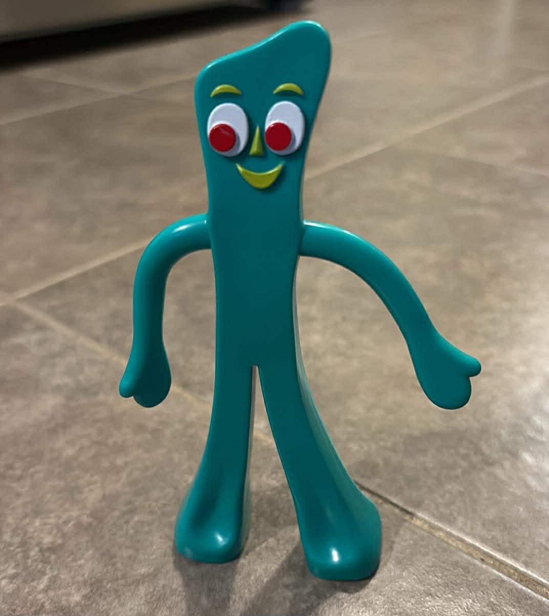 Vintage Gumby Bendable Rubber Figure 6
