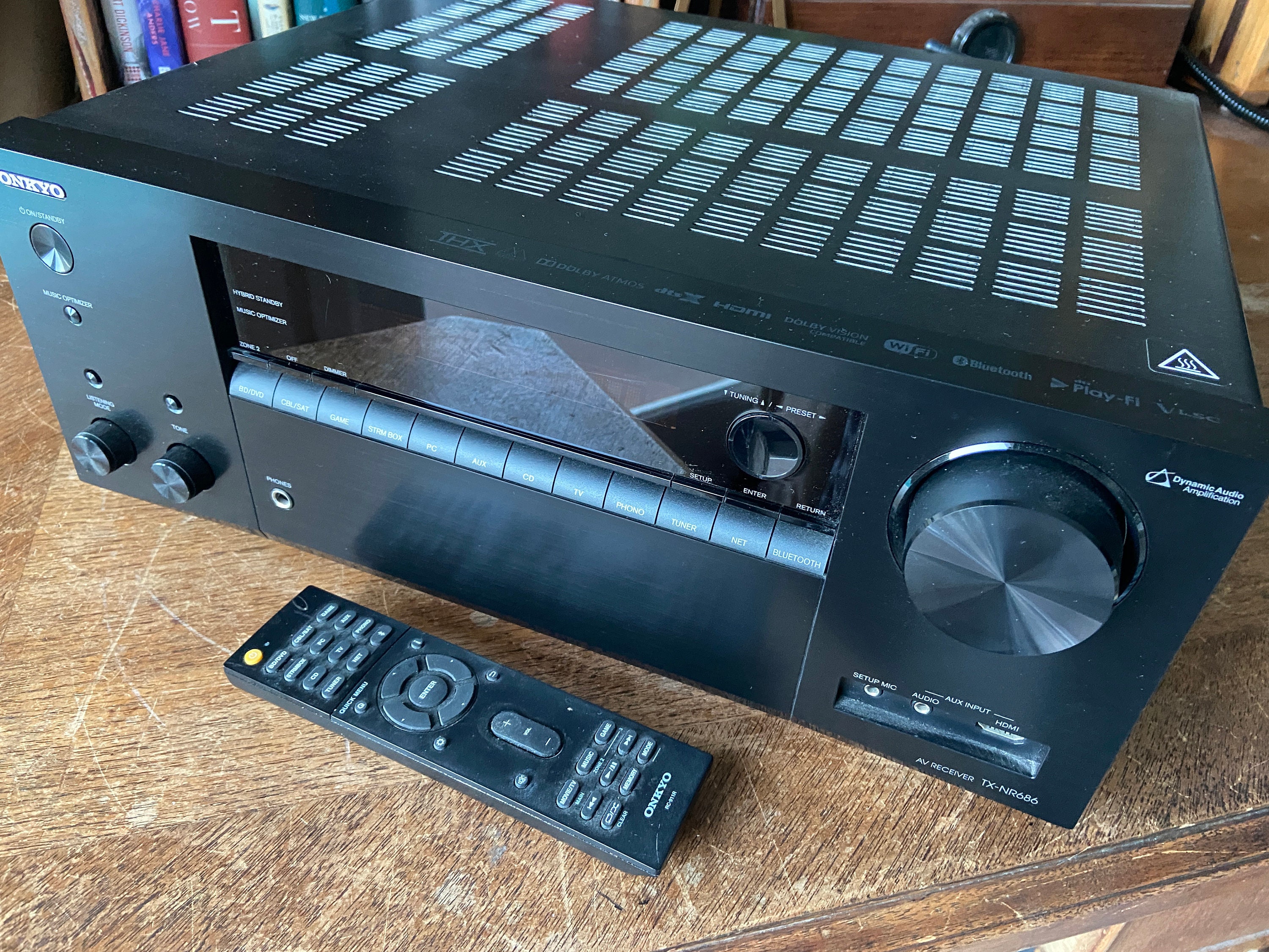 Onkyo TX-NR686 7.2 Receiver W/original Box & Paperwork CHRISTMAS