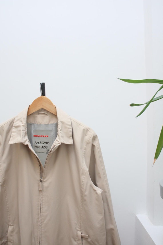 Prada Gore-tex Beige Jacket Men's 48 Made in Romania - Etsy Israel