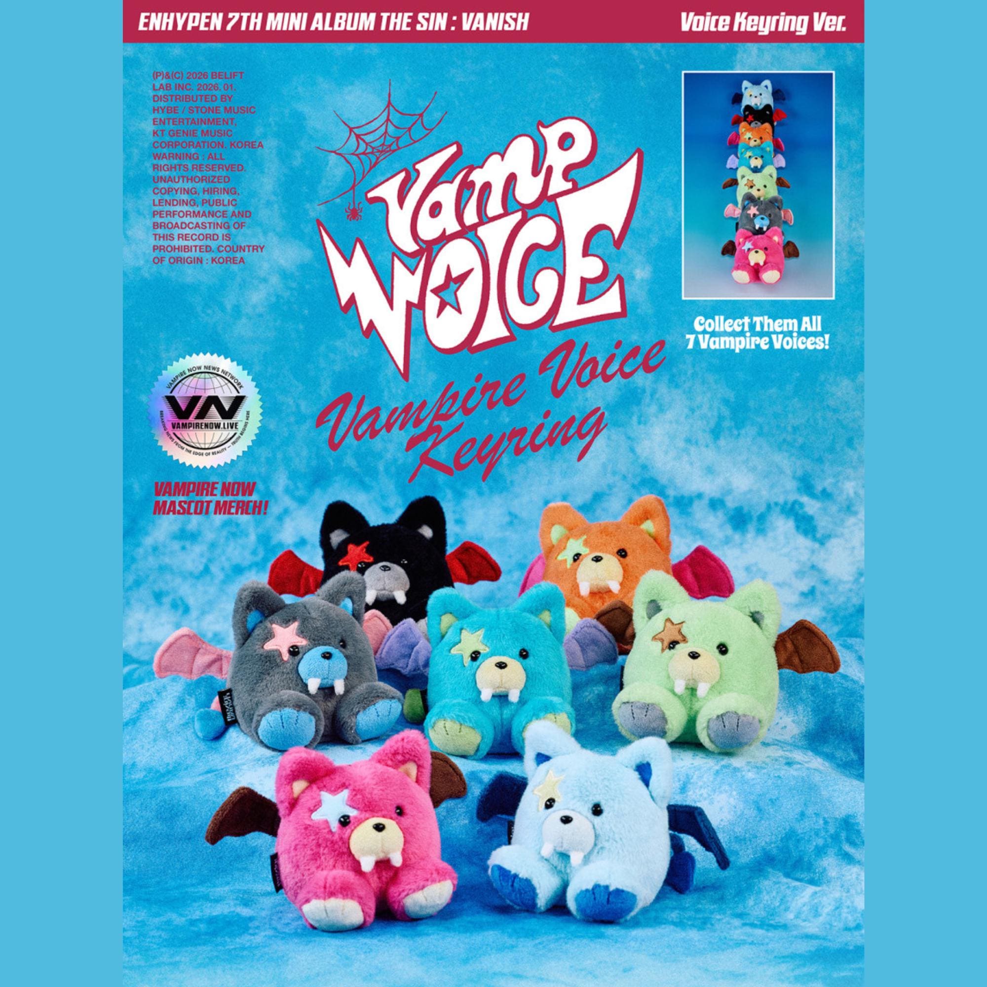 ENHYPEN the Sin: Vanish – Weverse & Vampire Voice Set - Etsy Israel