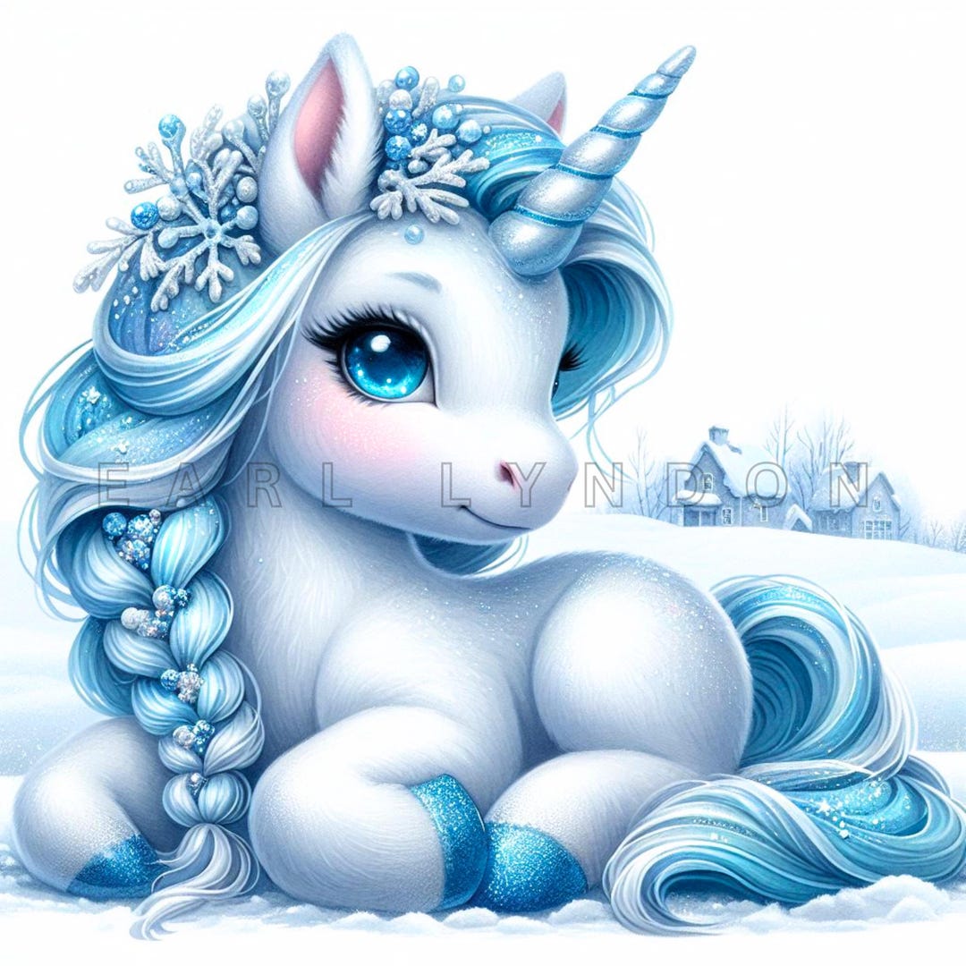 く*み様 手描きイラスト ユニコーン く*み様 手描きイラスト