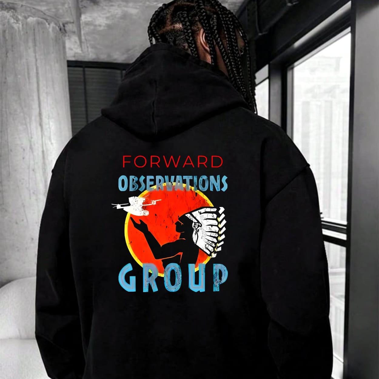 Forward Observations Group American Spirit Oversized Hoodie - Etsy