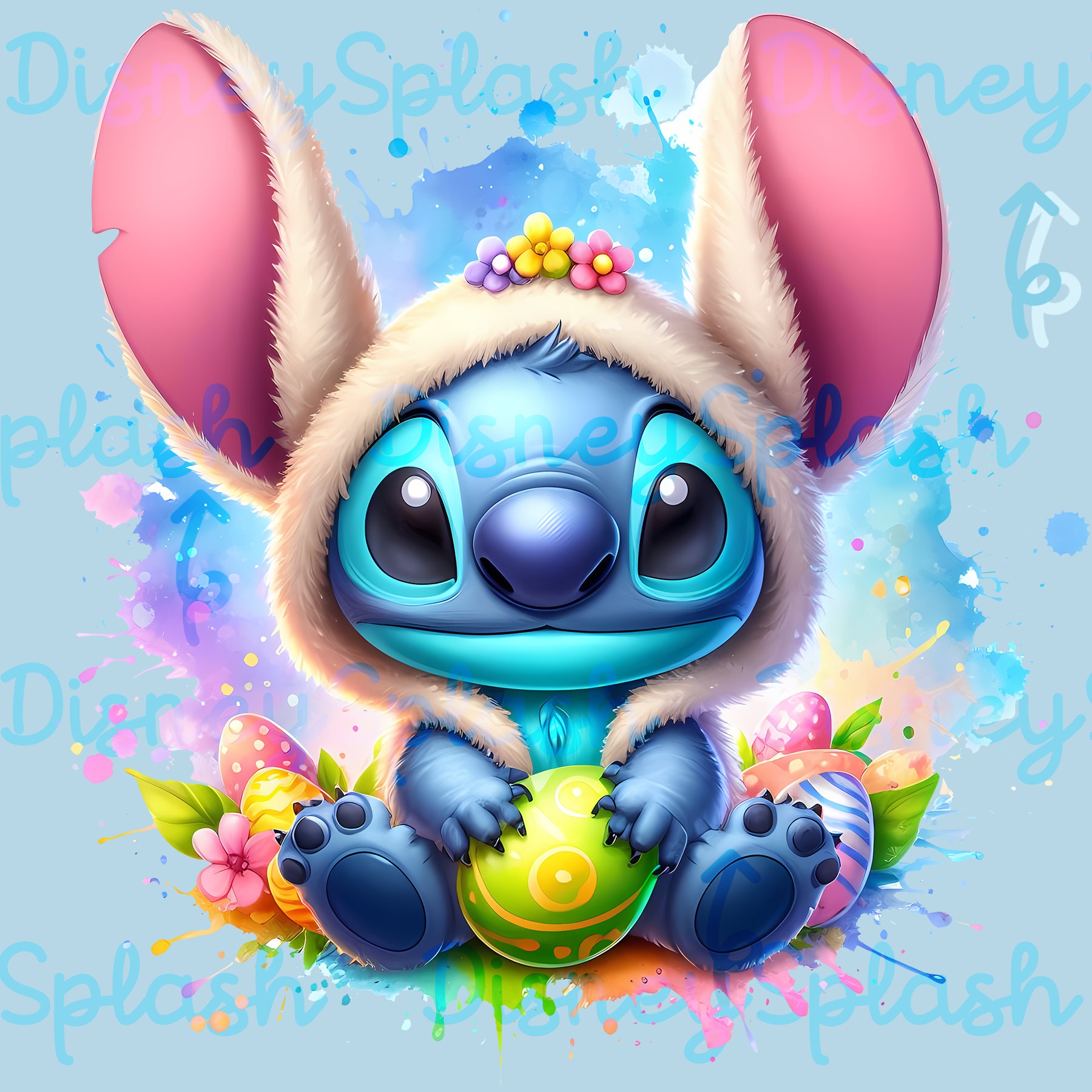 ディズニーオークション リロ＆スティッチ イースターバニー