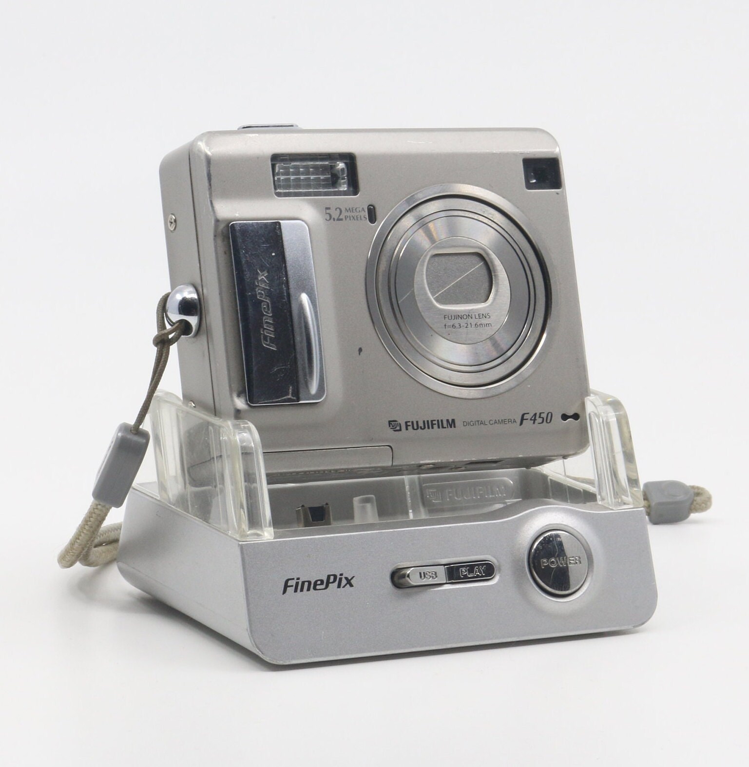 RARE Fujifilm Finepix F450 Digital Camera With Dock READ - Etsy