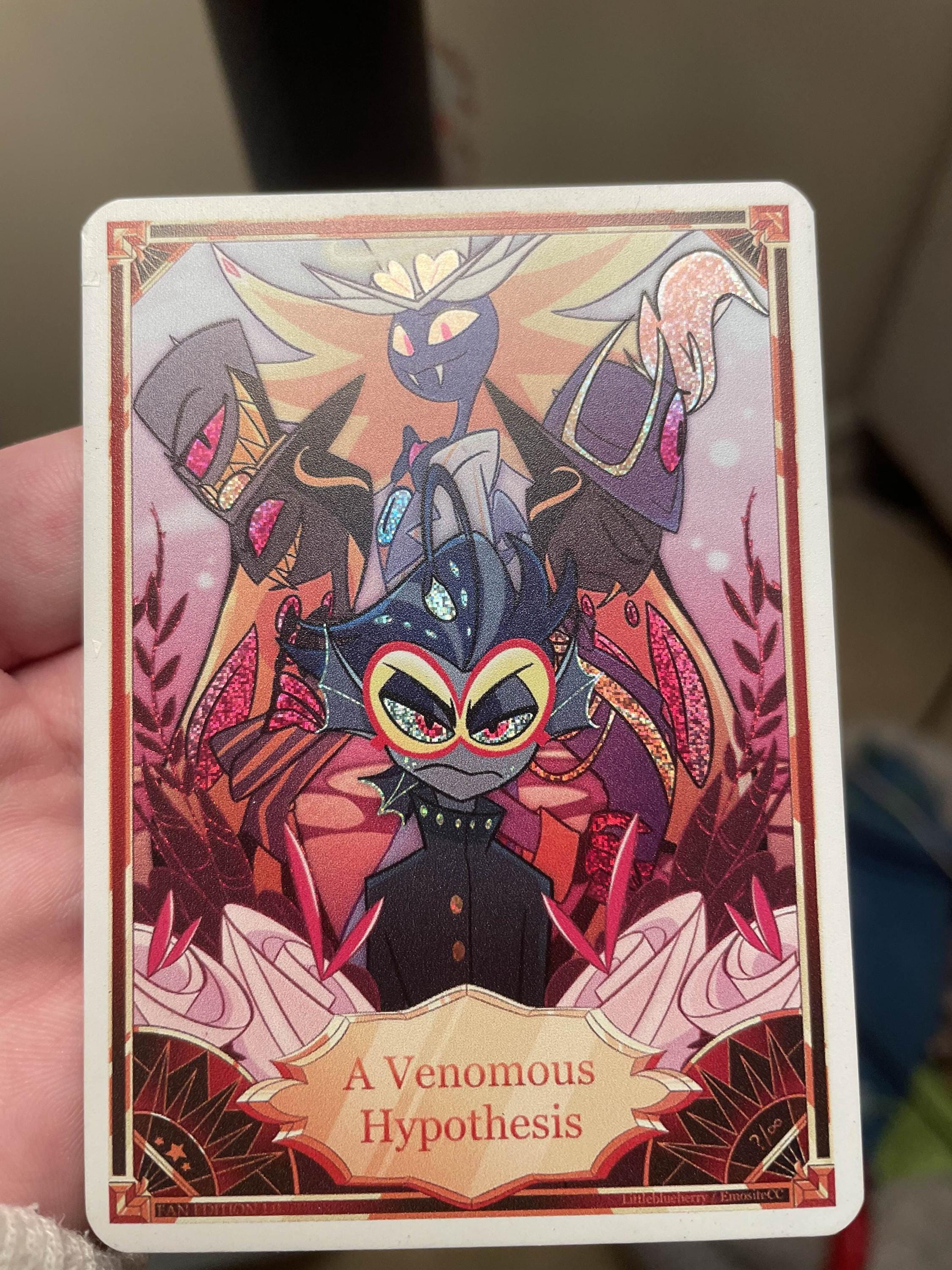 Hazbin Hotel Trading Foil Cards ( Fan Made / Limited Quantities