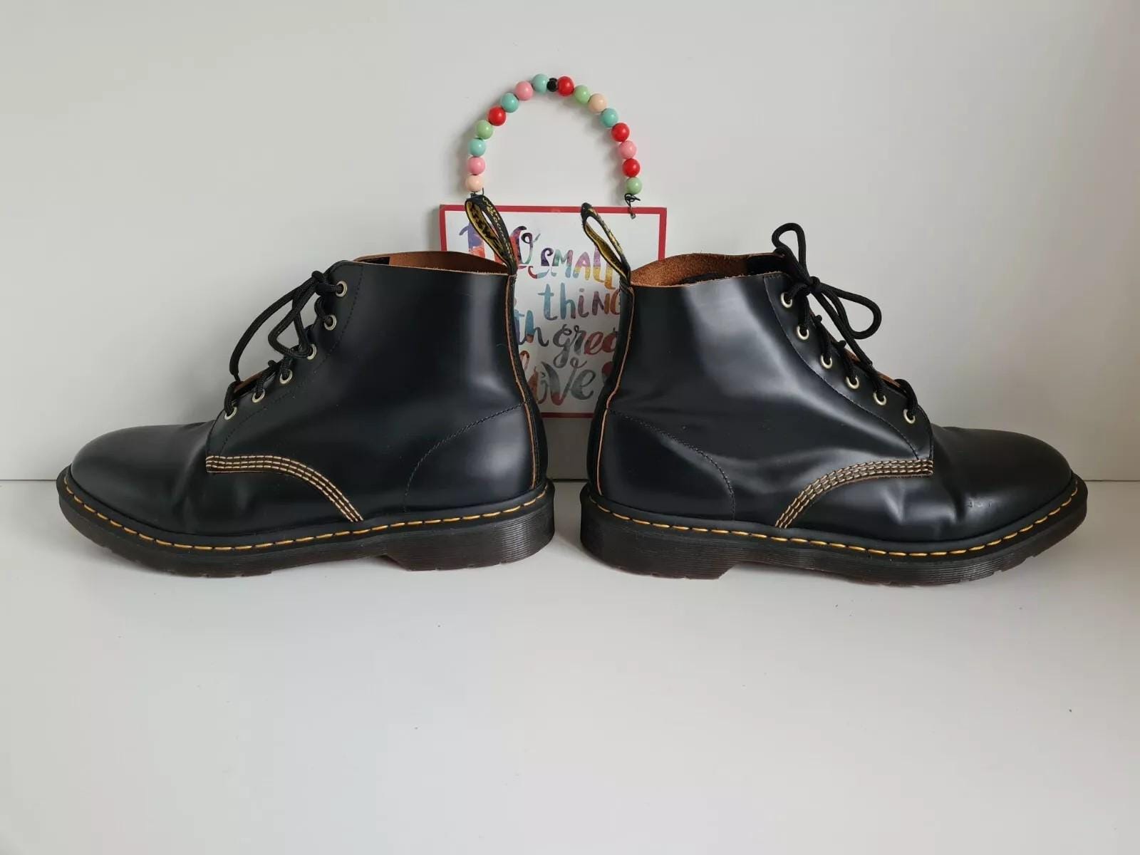Dr Martens Arc 101 Archive 6 Eye Black Ankle Boots UK11 US12 EU46