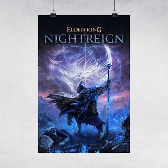 Elden Ring Nightreign DLC Poster, Elden Ring Poster Print, Gaming