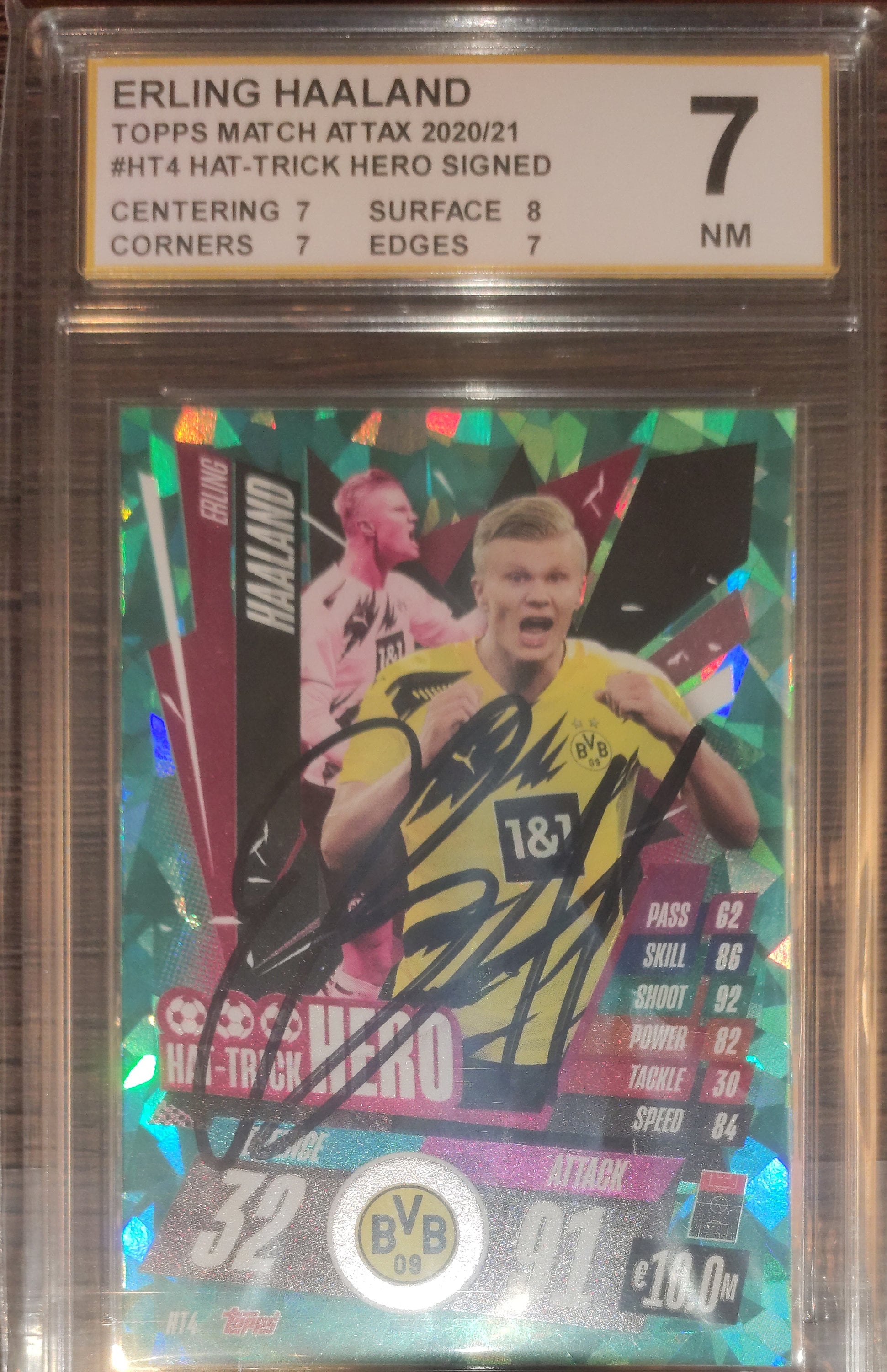 アーリング・ハーランド 直筆サイン入りカード RPC ミント。 - Etsy 日本