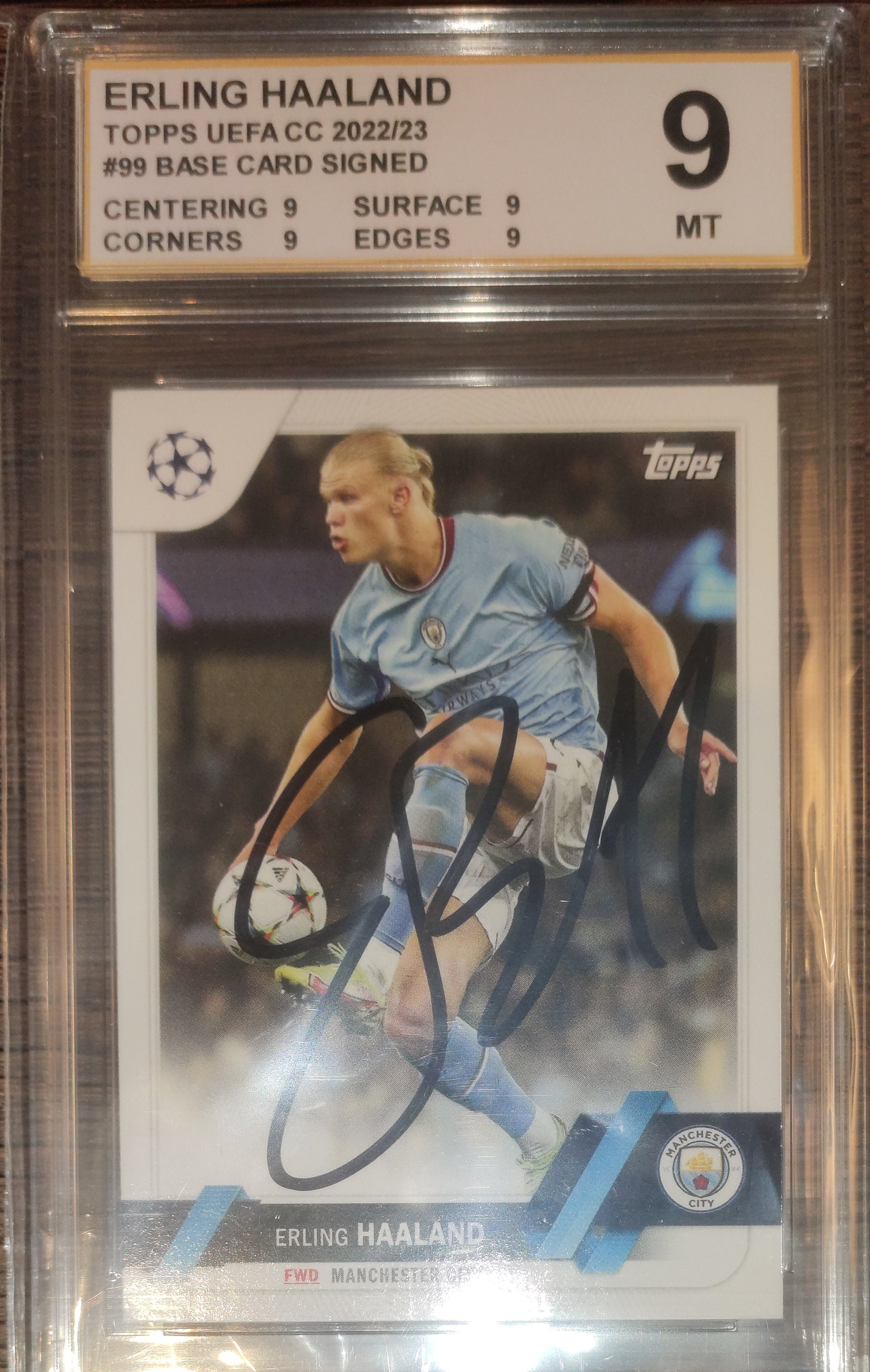 アーリング・ハーランド 直筆サイン入りカード RPC ミント。 - Etsy 日本