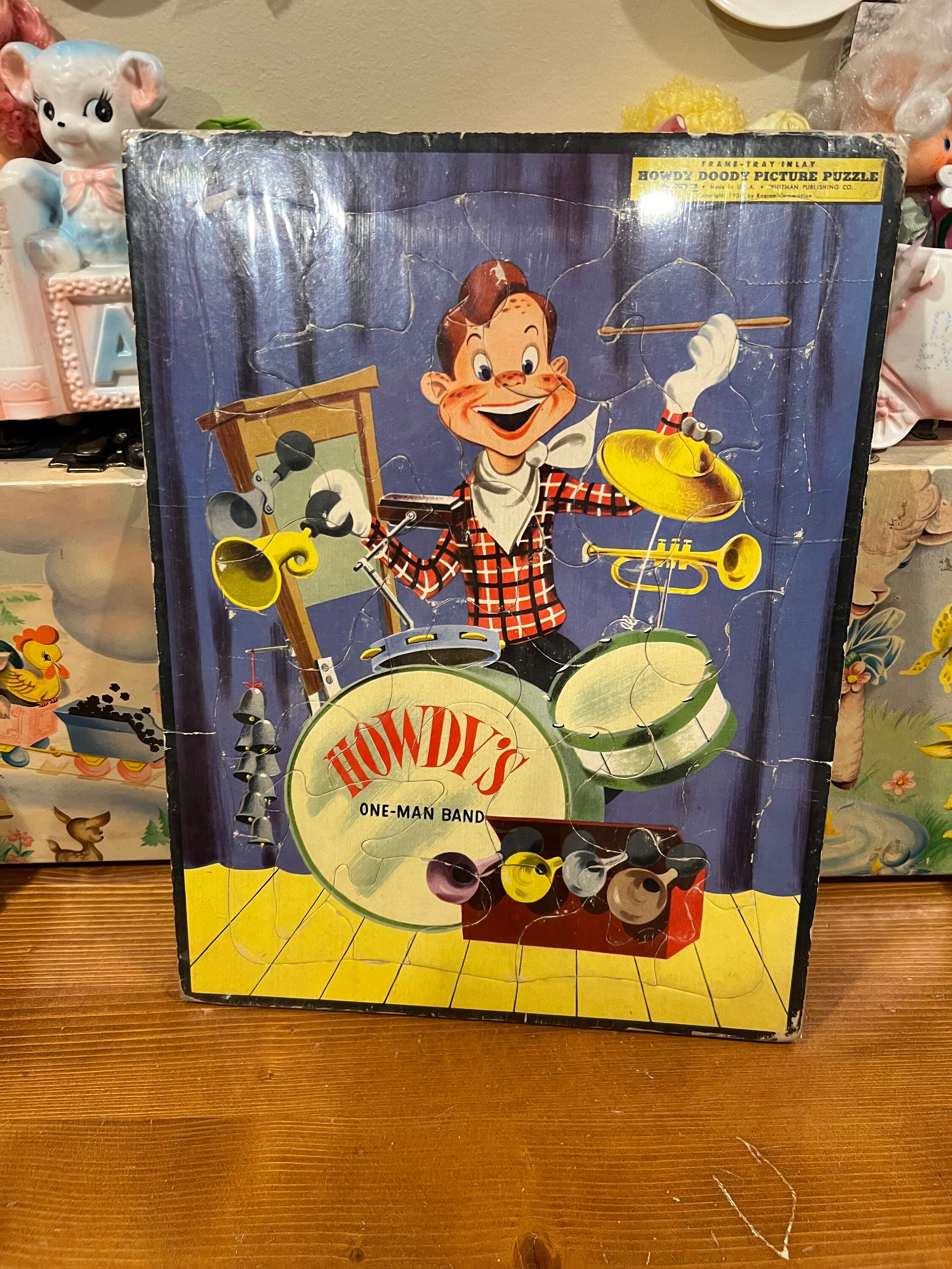Howdy Doody Puzzle 1950s Vintage - Etsy