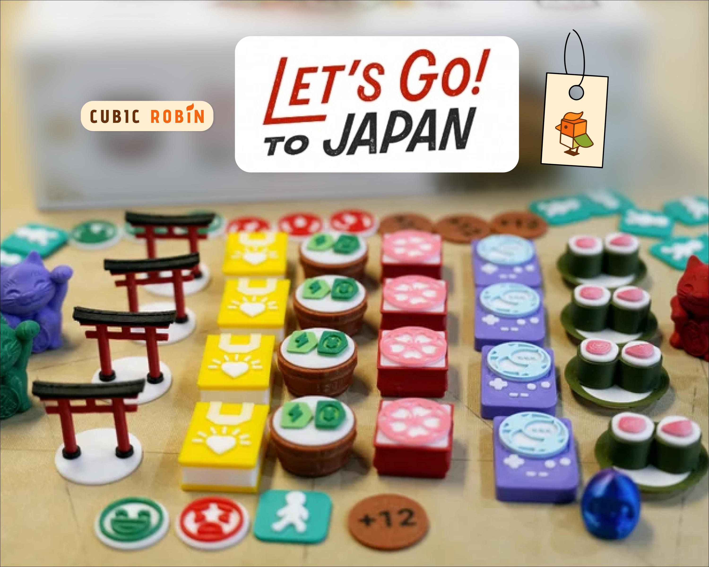 LET'S GO BOARD! 1〜5セット おまけ多数 Let's Go! to Japan Deluxe