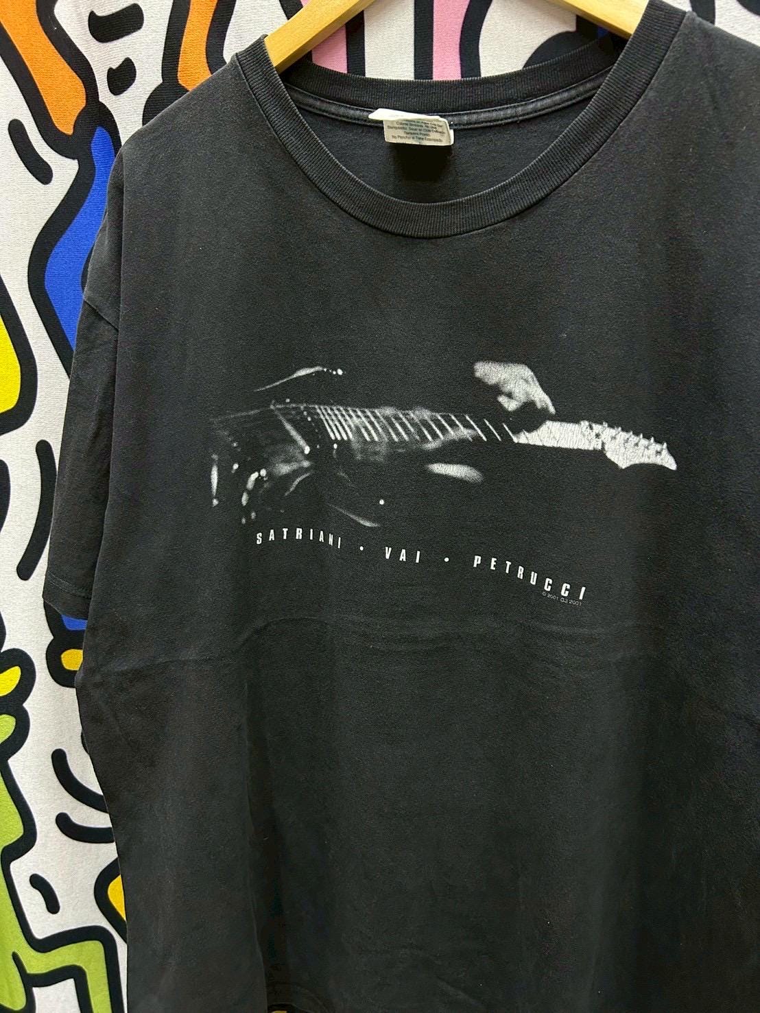 2005年G3 来日記念Tシャツ サトリアーニ、ヴァイ、ペトルーシ 2005年G3