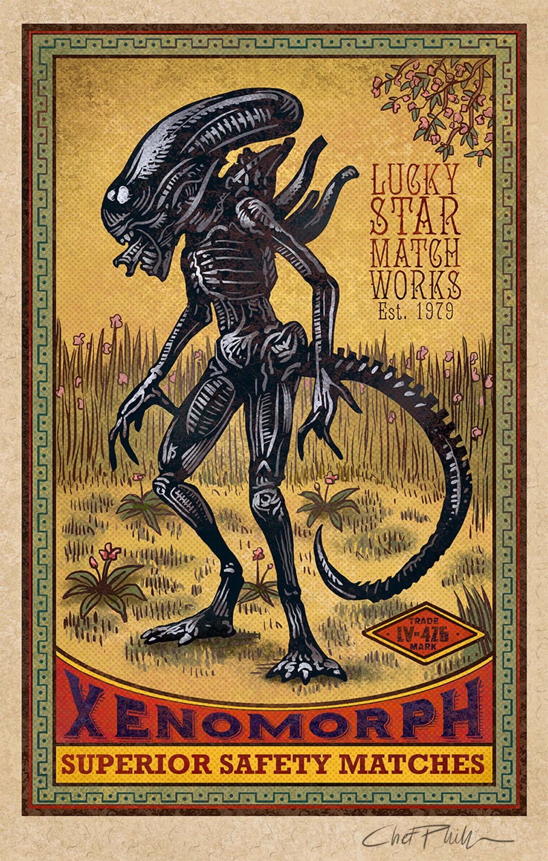 Xenomorph Matchbox Art- 5