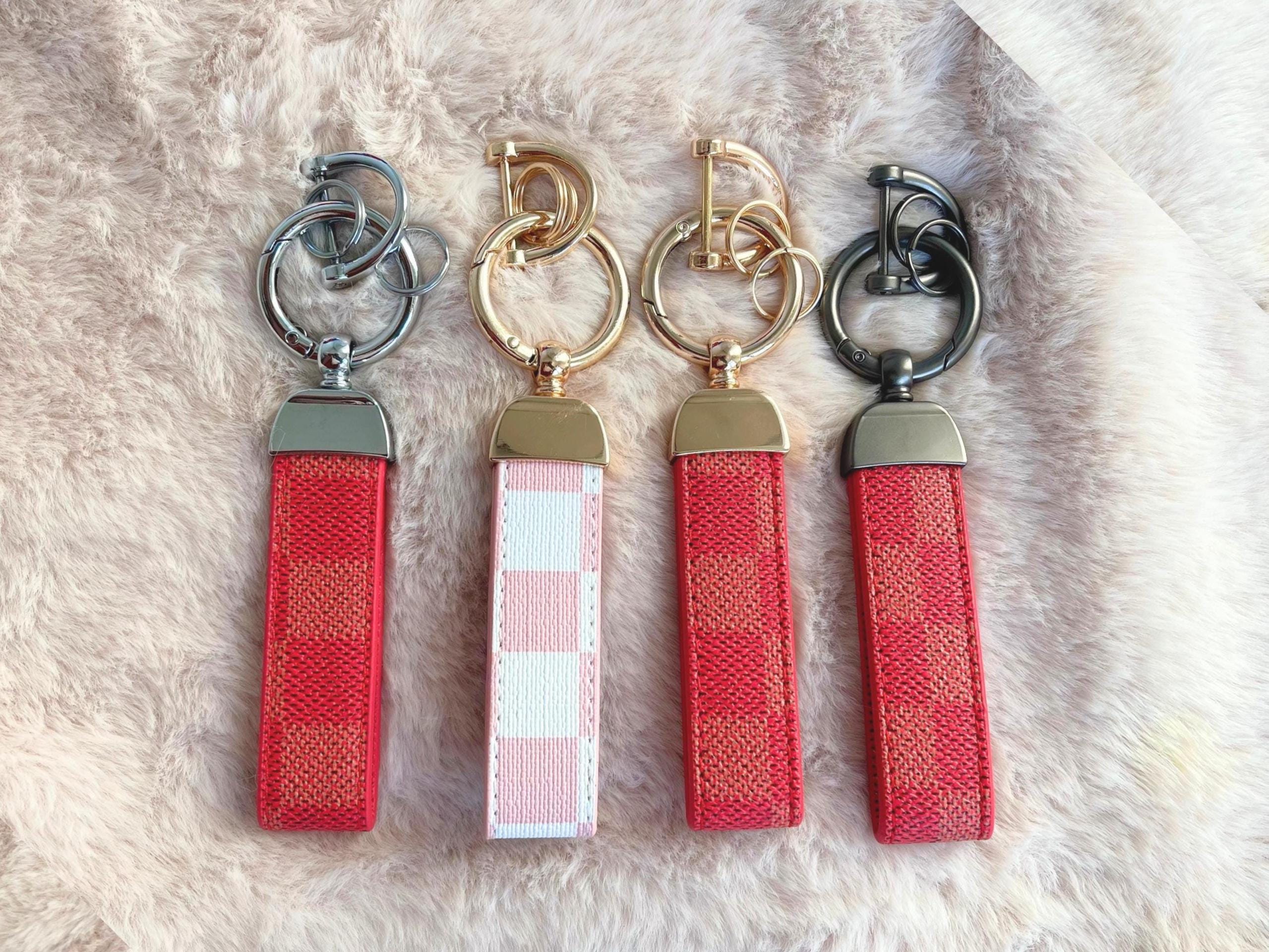 Louis Vuitton チェッカーパターン キーホルダー Louis Vuitton