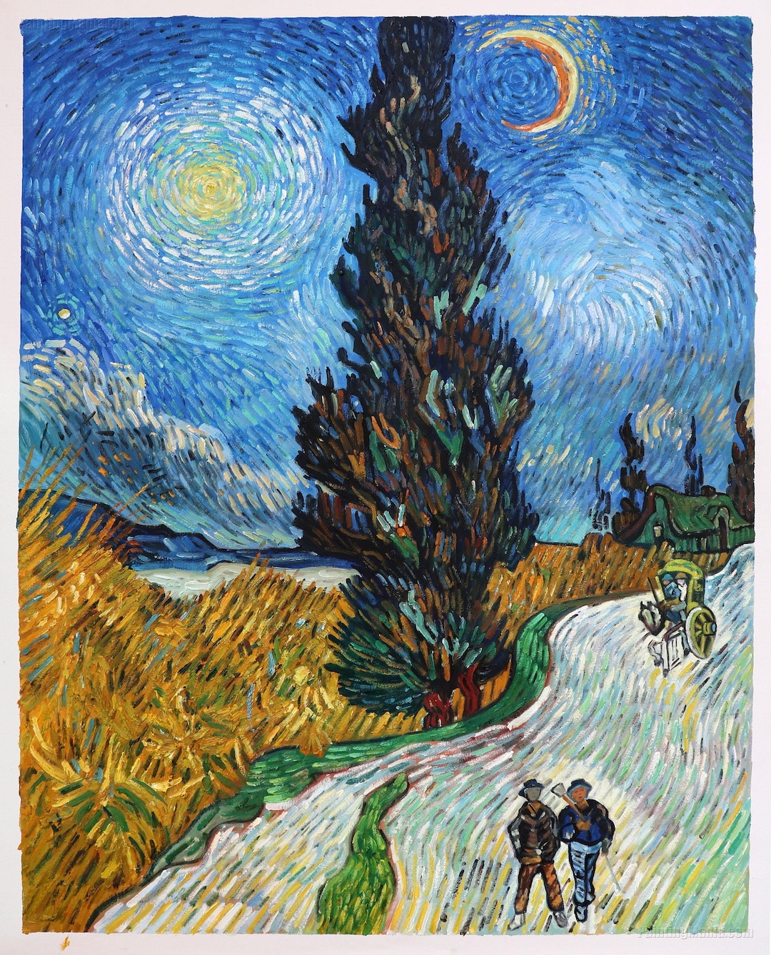 vincent van Gogh 糸杉 油彩 95×73cm F30号 vincent van Gogh 糸杉