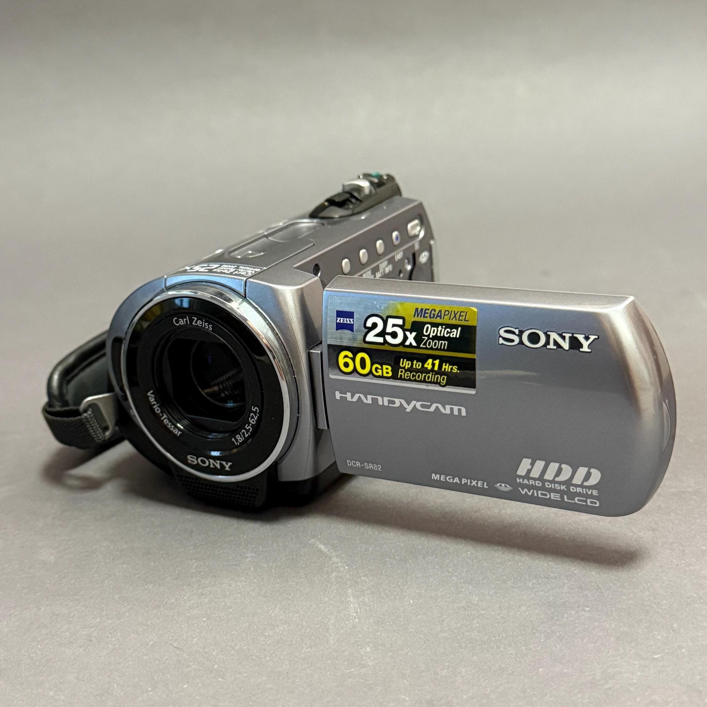 Sony Handycam DCR-SR82E Digital Videocamera 60GB PAL - Tested