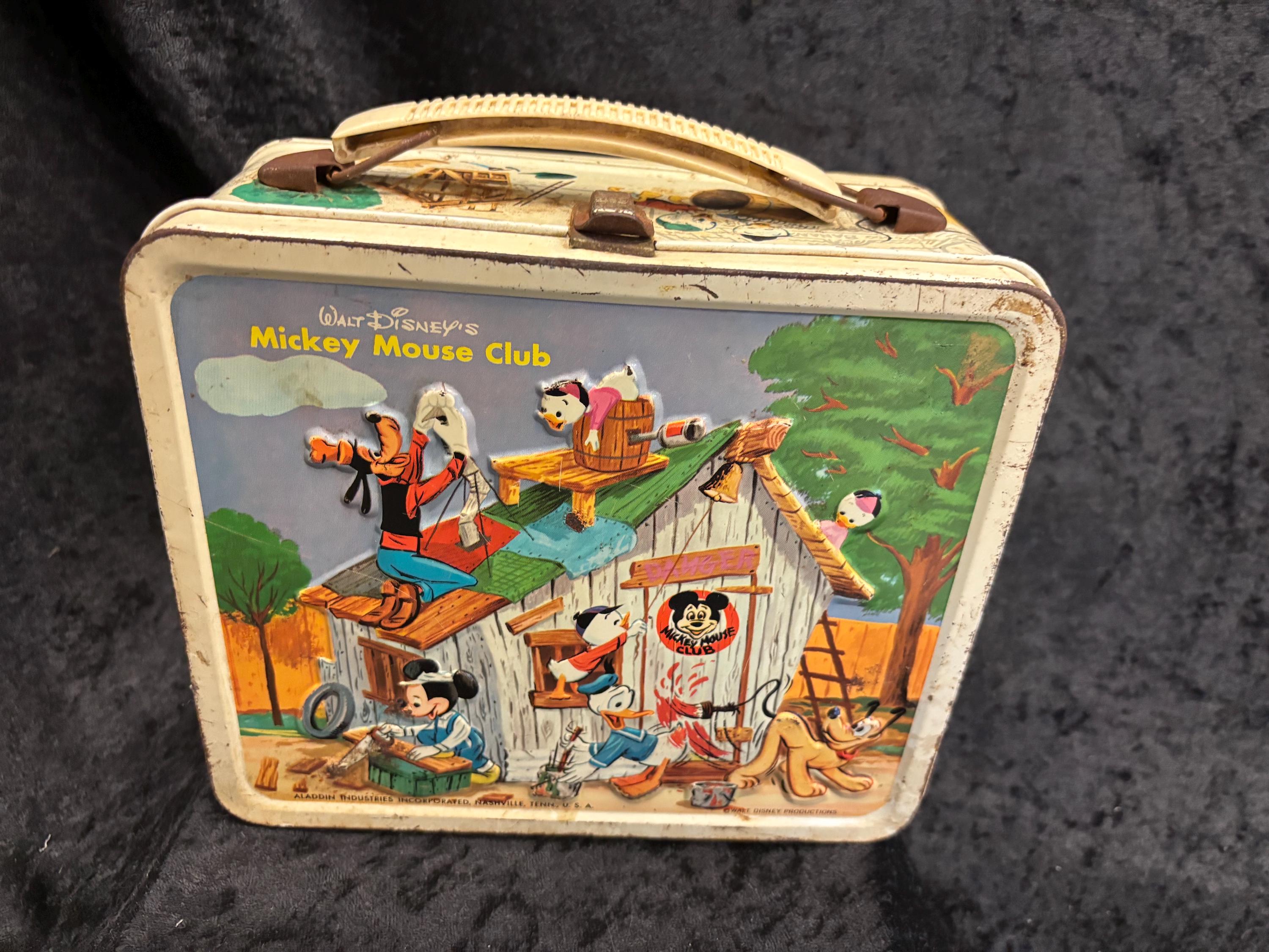 ミッキーマウスクラブ メタルランチボックス 1960年代 - Etsy 日本
