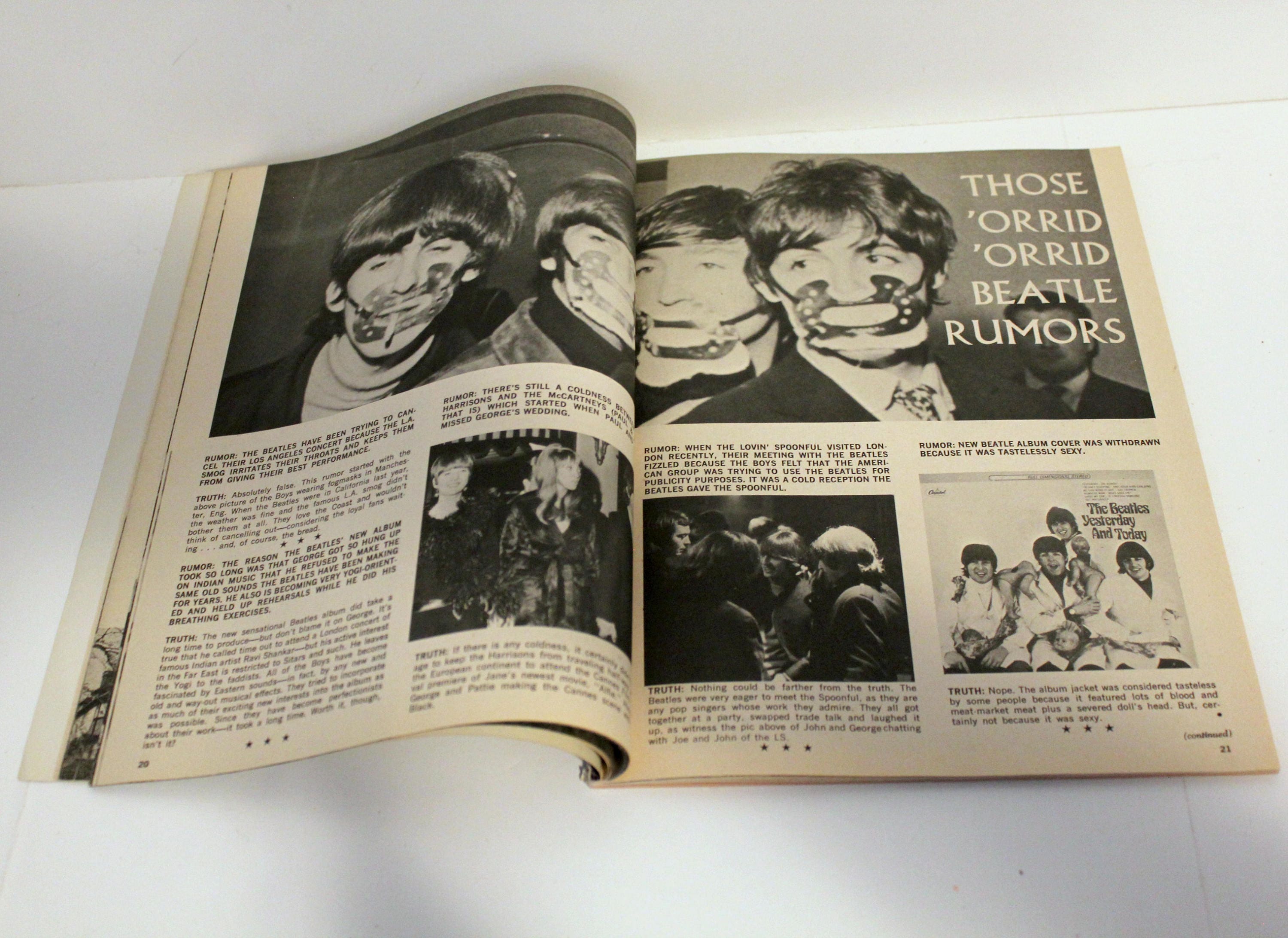 美品！ジョン・レノン キリスト発言 Datebook 1966年9月号 レア