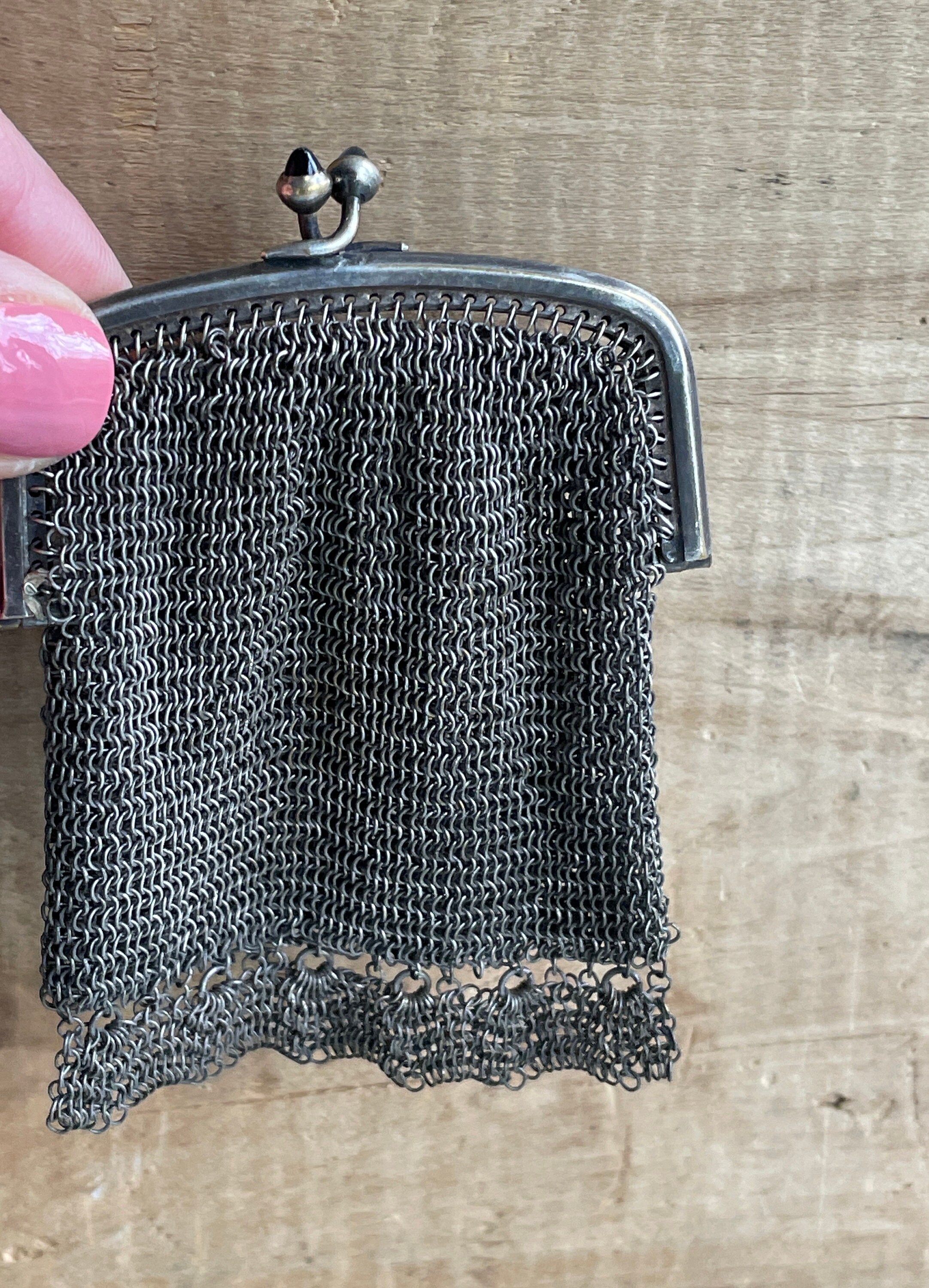 Antique mesh coin purse - Etsy 日本