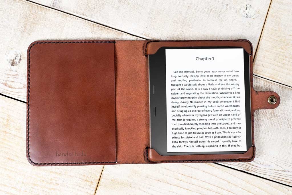 Kindle Oasis 3 (10th Gen) Leather Case, Oasis 2 (9th Gen) Case