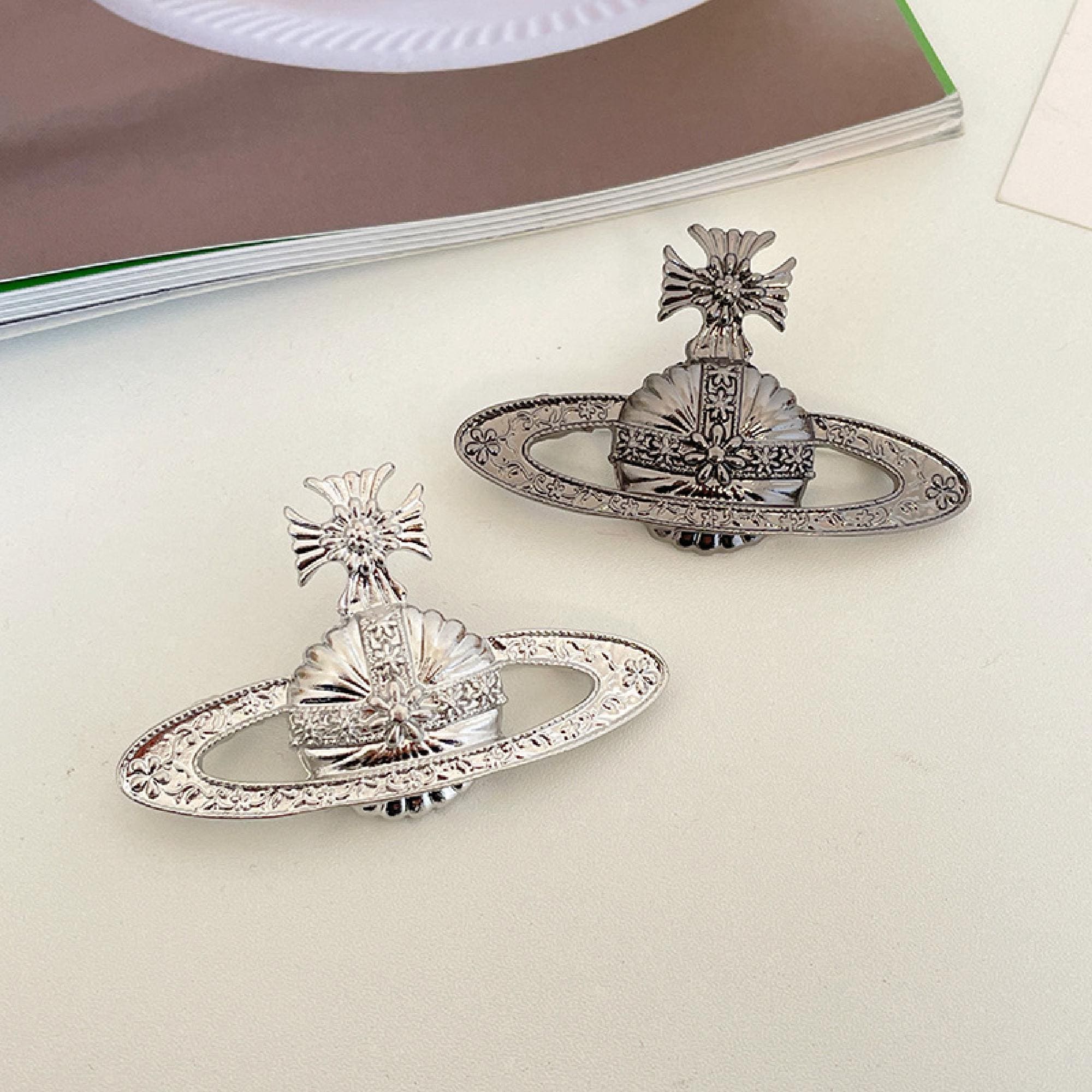 Vivienne Westwood Orb Brooch - Etsy