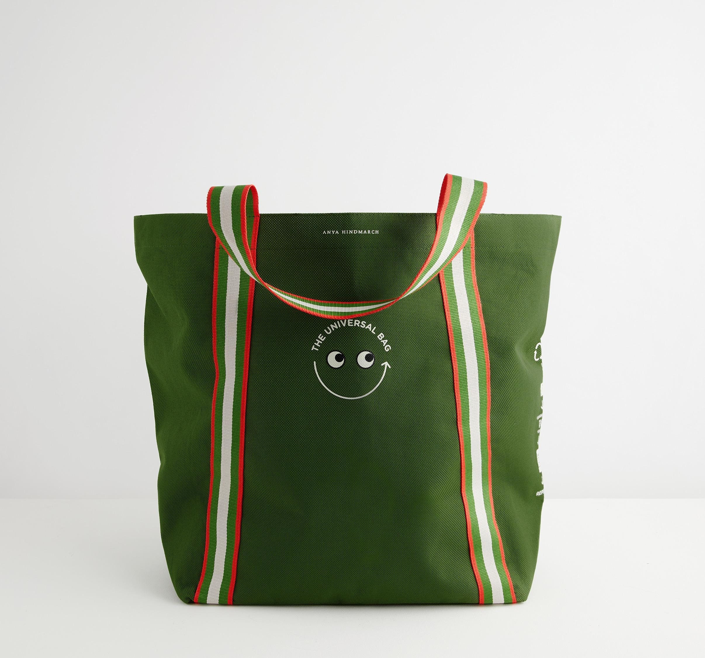 Anya Hindmarch X City'super the Universal Bag Green / Orange Red