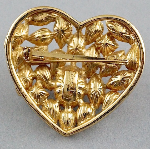 ヴィンテージ イヴ・サンローラン YSL by ロバート・グーセンス ハート