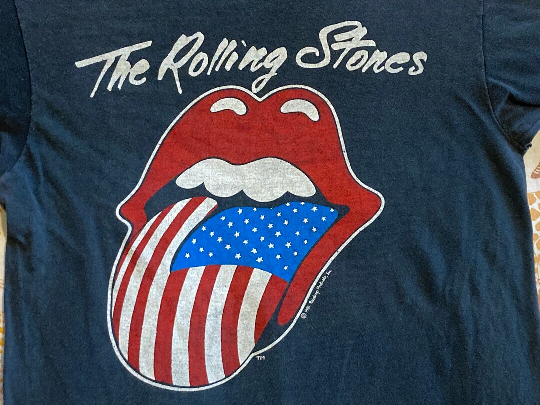 Original ROLLING STONES 1981 Tour Vintage T SHIRT - Etsy