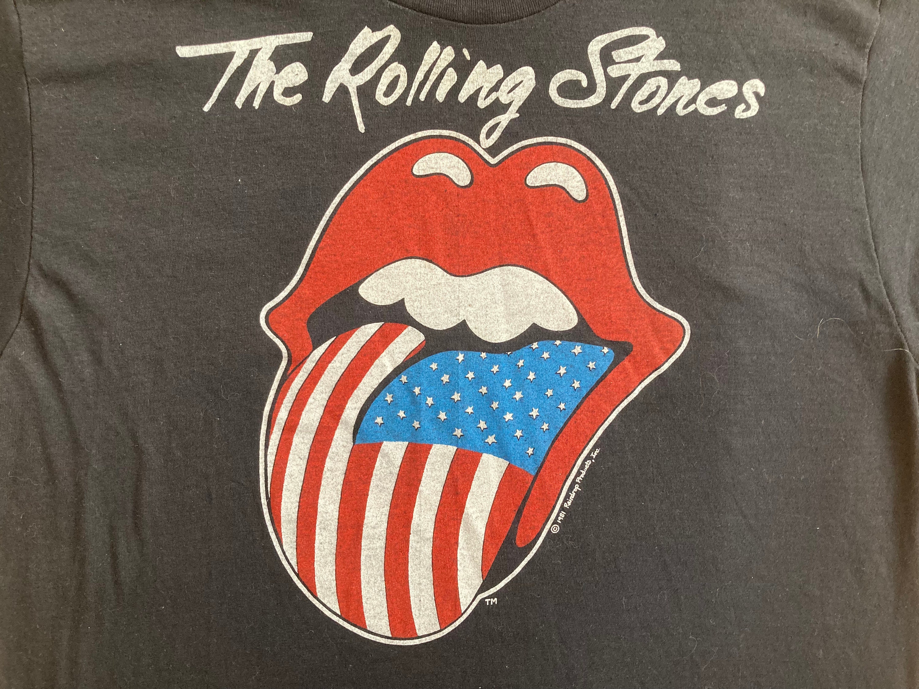 ROLLING STONES 1981 Tour T SHIRT Original Vintage - Etsy