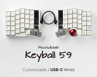 Ready to Use WIRELESS Keyball With a Trackball / Split Keyboard
