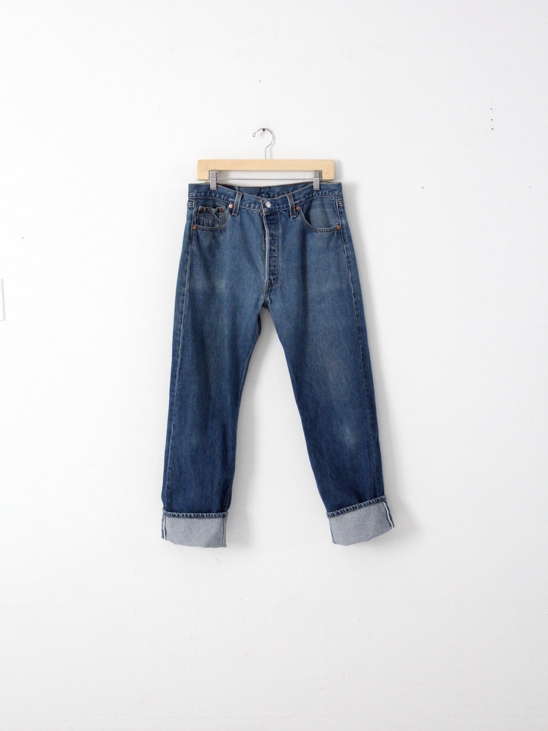 Vintage Levi's 501 Xx Denim Jeans ⎟ 34 X 31 - Etsy