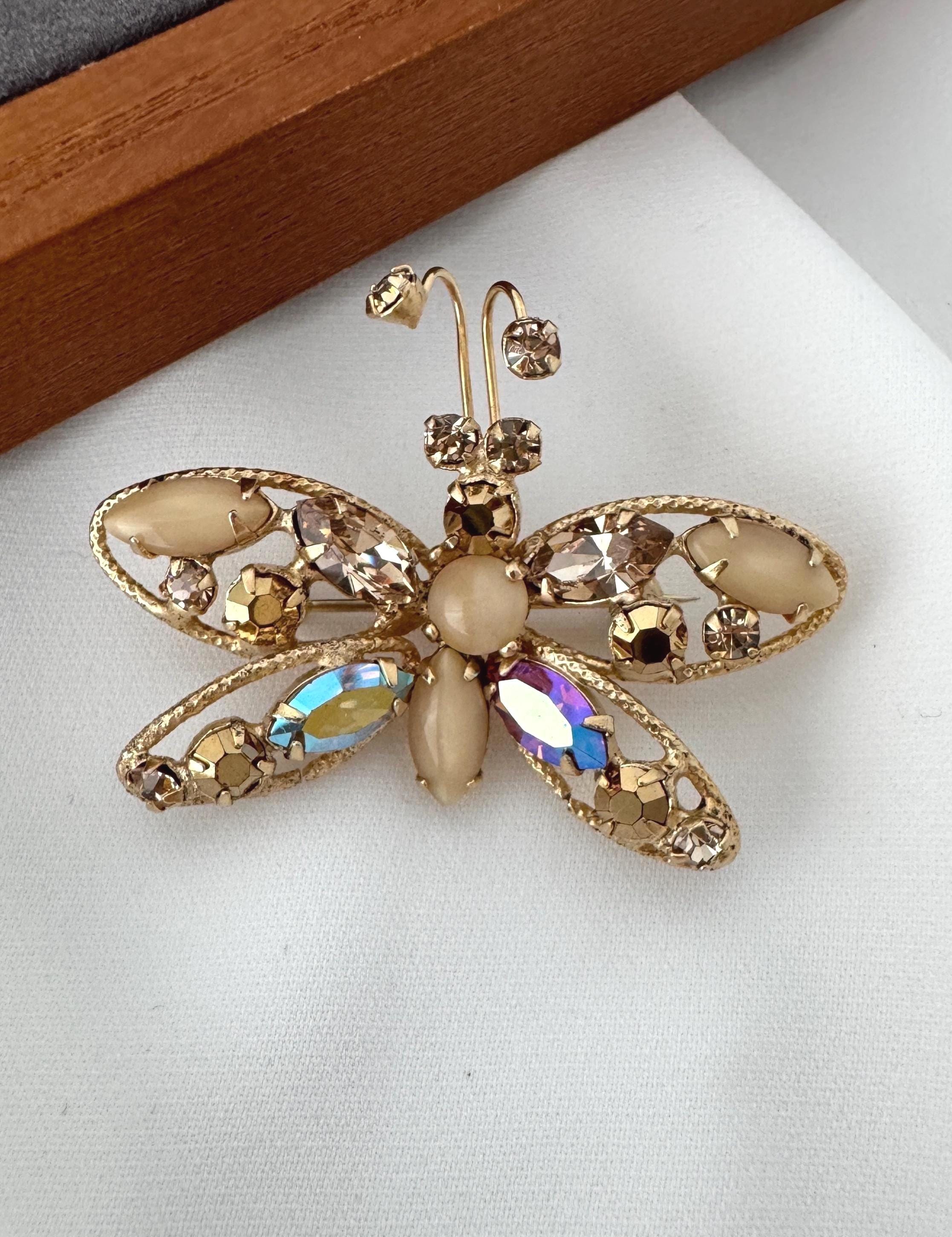 Regency butterfly brooch - Etsy 日本